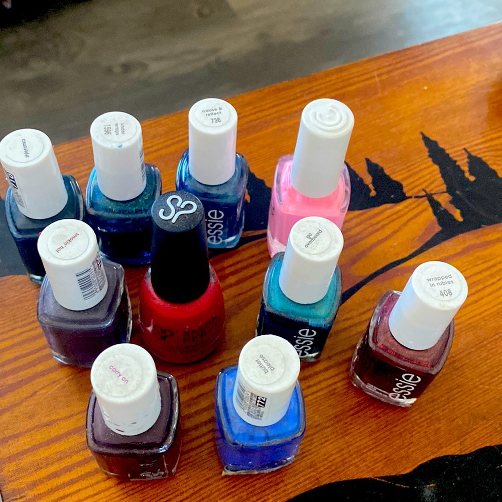 Essie nail polish lot 7 Essie polishes two other brands